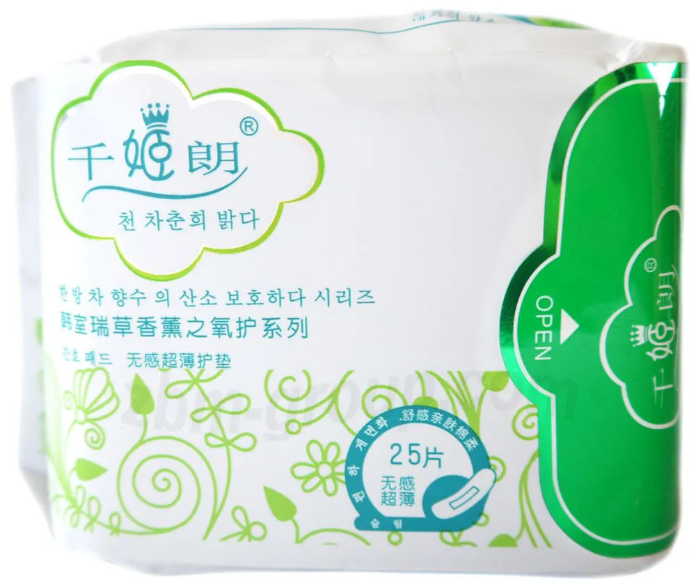 Упаковка и характеристики Лечебных прокладок HC с зеленым чаем