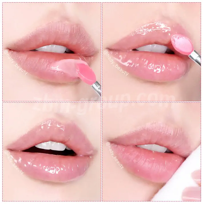 Способ применения корейской маски для губ